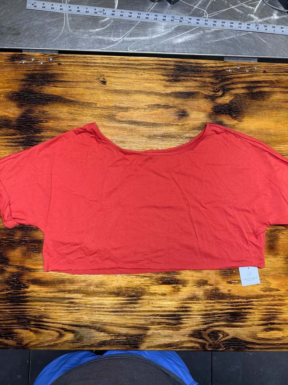 Sofia's Choice Women's Off Shoulder Crop Top Loose Boat Neck T-Shirt